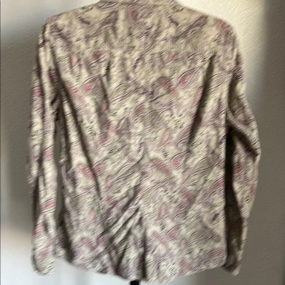 Eddie Bauer Beige Corduroy Shirt - Picture 3 of 4